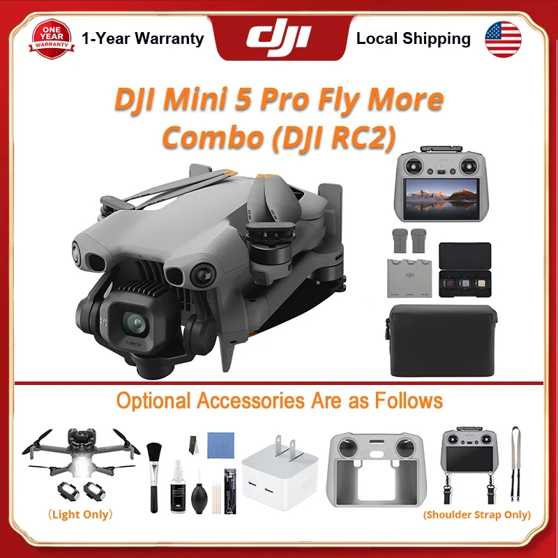 DJI Mini 5 Pro Fly Combo Drone - огляд і ціна Drone Kit Beginner